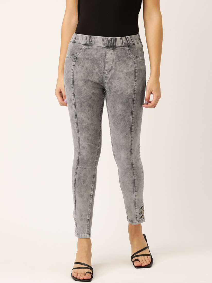 Acid washed jeggings 2025