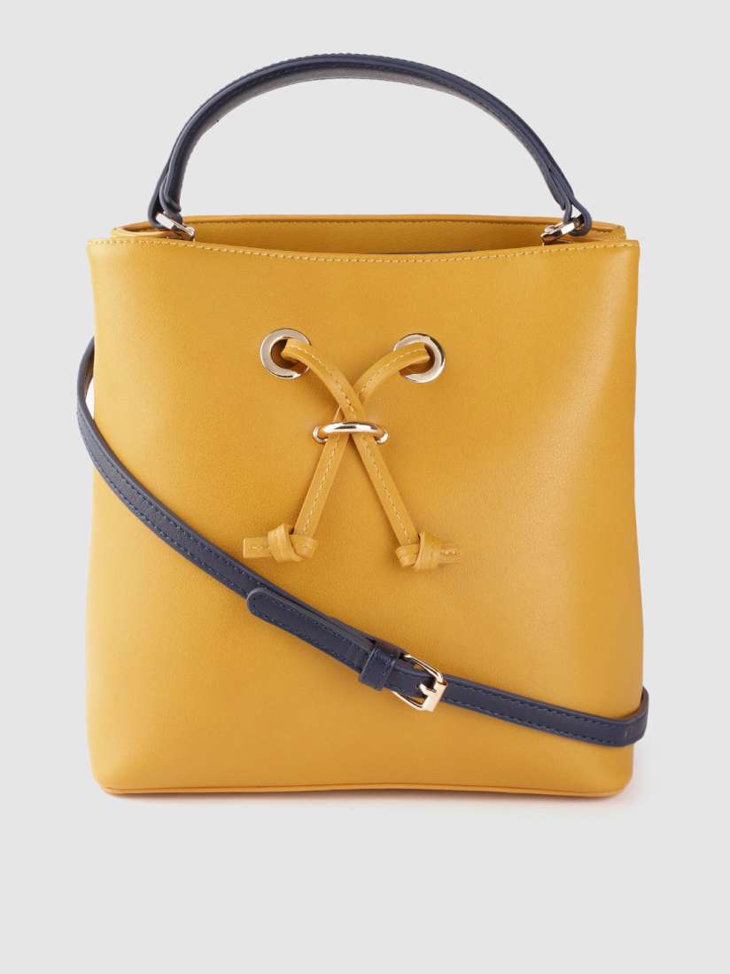 Marks and spencer yellow bag top