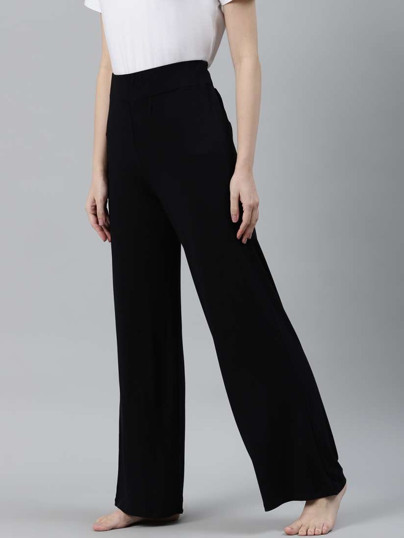 Buy Marks Spencer Women Black Solid Lounge Pants Lounge Pants for Women 13903428 Myntra
