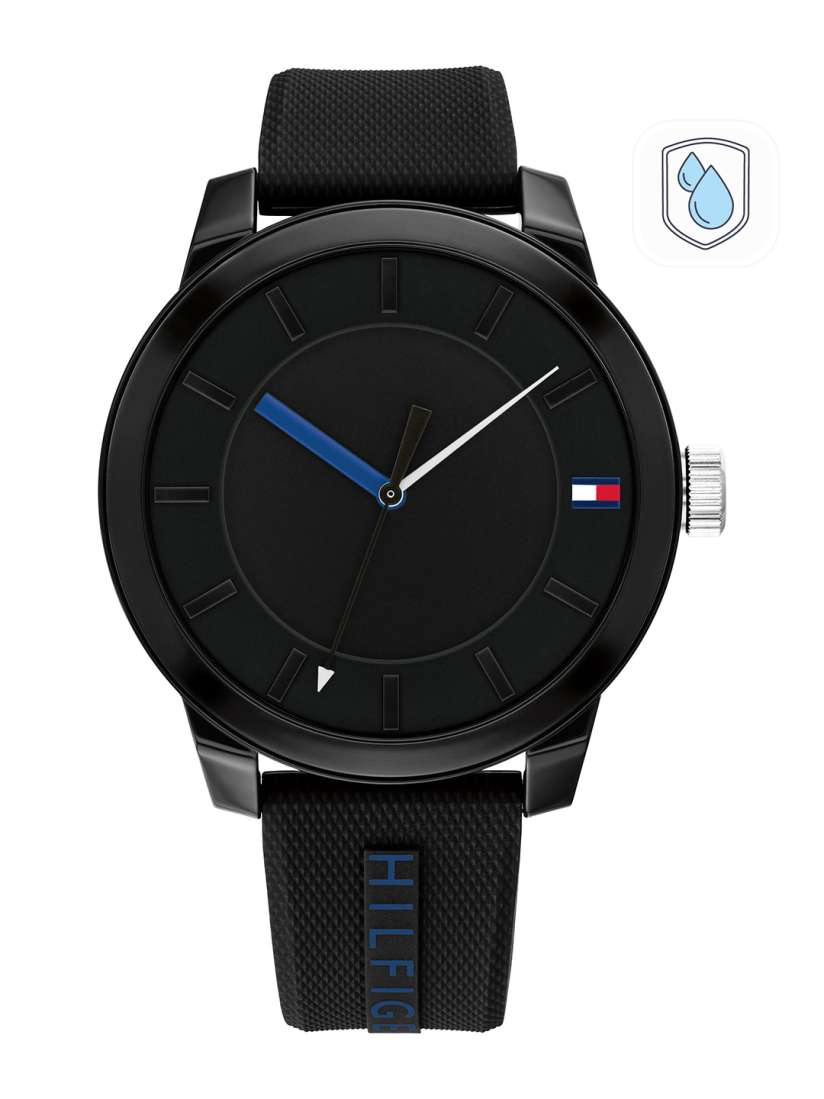 Buy Tommy Hilfiger Men Black Analogue Watch TH1791744 Watches for Men 13932726 Myntra