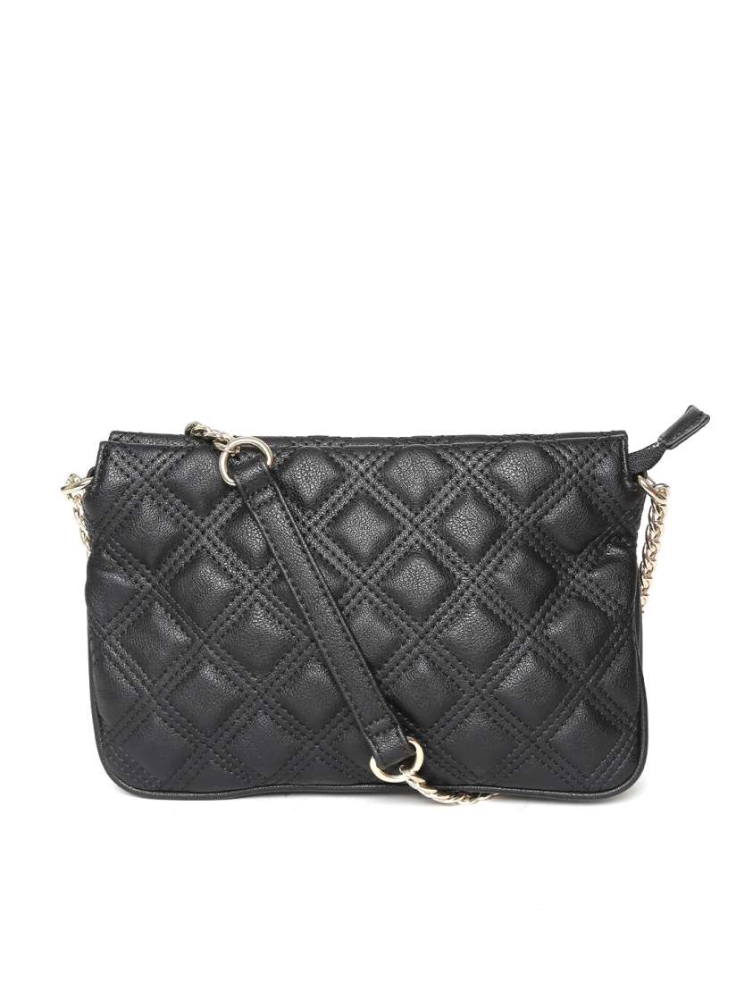 Buy FOREVER 21 Black Quilted Sling Bag Handbags for Women 1394642 Myntra