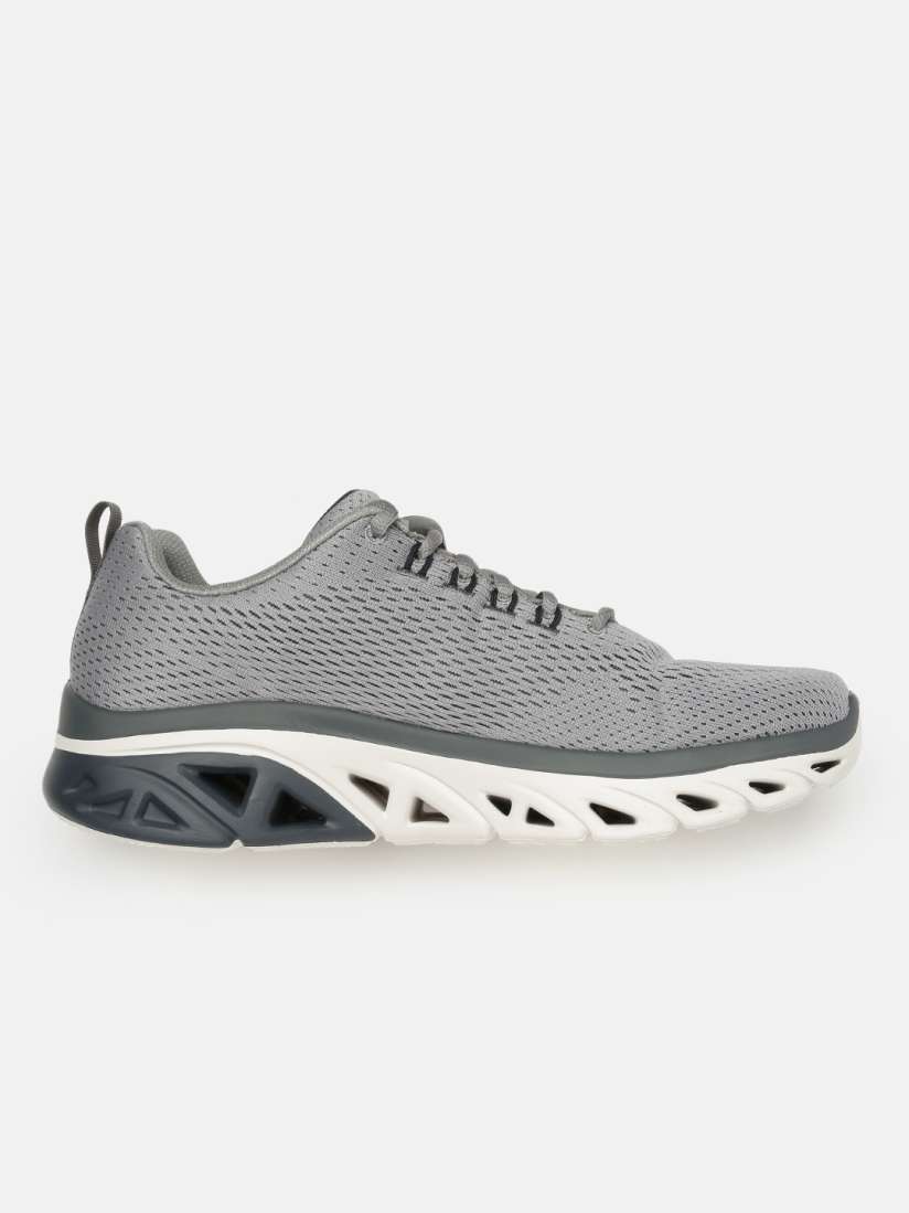 Buy Skechers Men Grey Glide Step Sport Wave Heat Sneakers Casual Shoes for Men 13976194 Myntra