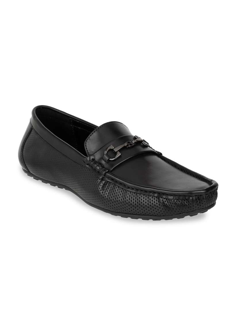 Buy Carlton London Men Black Textured Driving Shoes Casual Shoes Casual Shoes for Men 13990278 Myntra