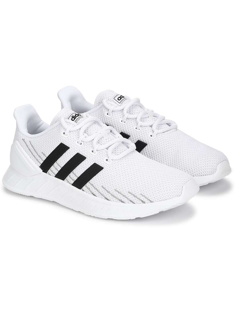 Adidas questar flow full white top