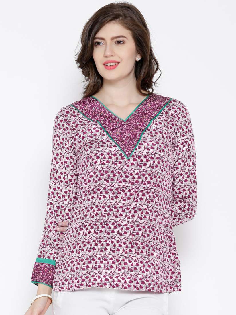 Myntra kurtis biba 2016 top