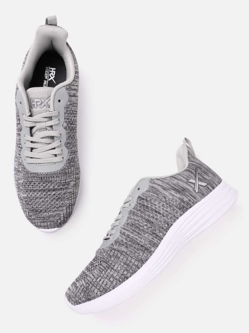 Hrx by hrithik roshan men grey running shoes 2025
