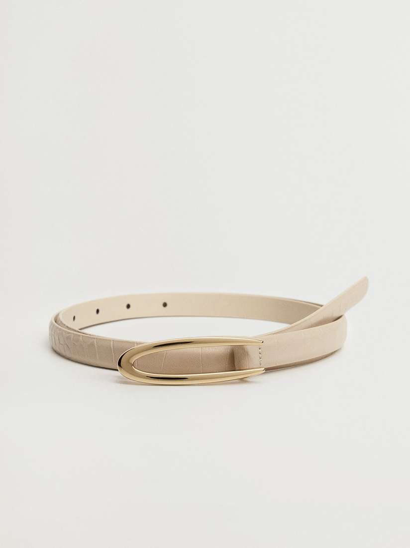Leather Belt Mango Waist Belt Buy MANGO Women Light Beige Croc