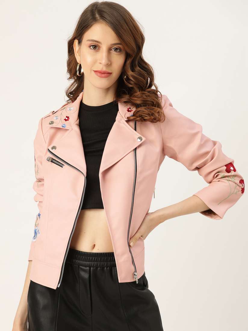 Ladies jackets on myntra clearance