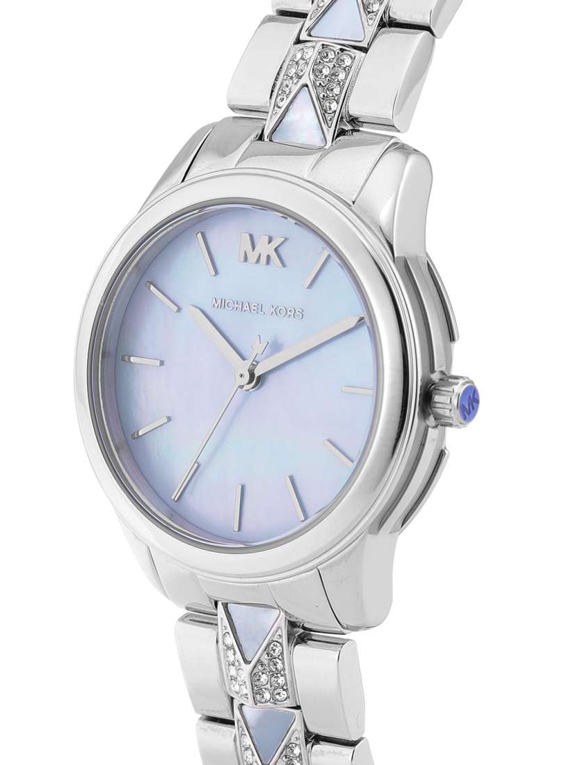 Buy Michael Kors Women Blue Bracelet Style Straps Analogue Watch MK6857 Watches for Women 14023480 Myntra