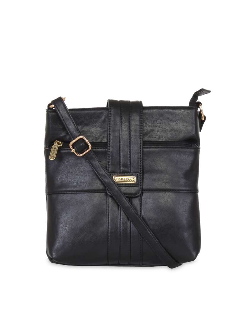 Buy ESBEDA Black Sling Bag Handbags for Women 1402467 Myntra