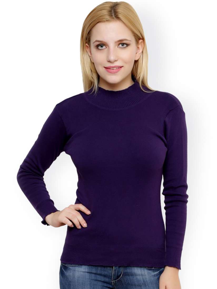 Buy Renka Navy Sweater Sweaters for Women 1402568 Myntra