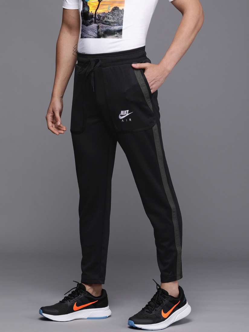 Buy Nike Men Black Solid Air Track Pants Track Pants for Men 14028778 Myntra