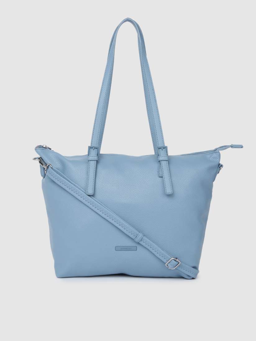 Caprese blue solid shoulder bag sales