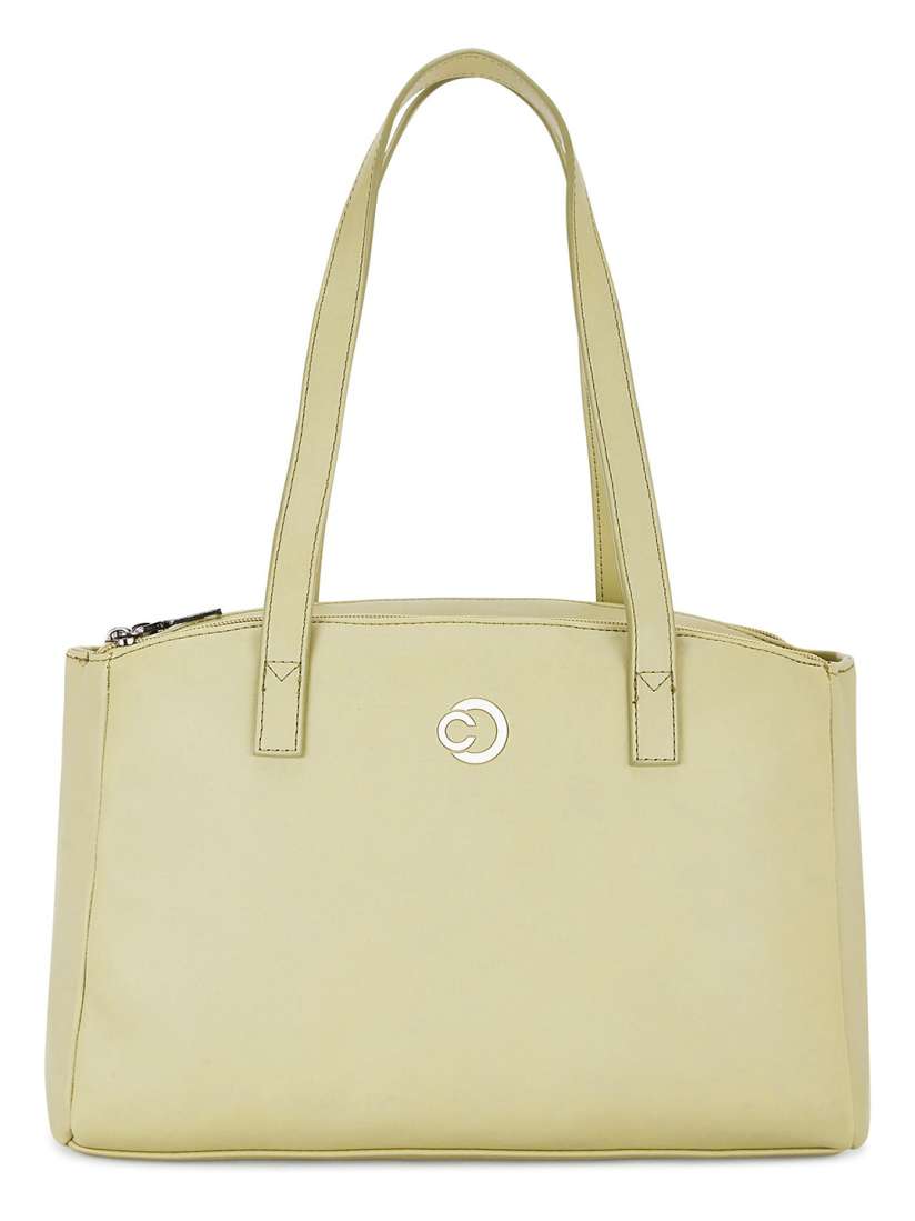 Buy Caprese Green Solid Shoulder Bag Handbags for Women 14035982 Myntra