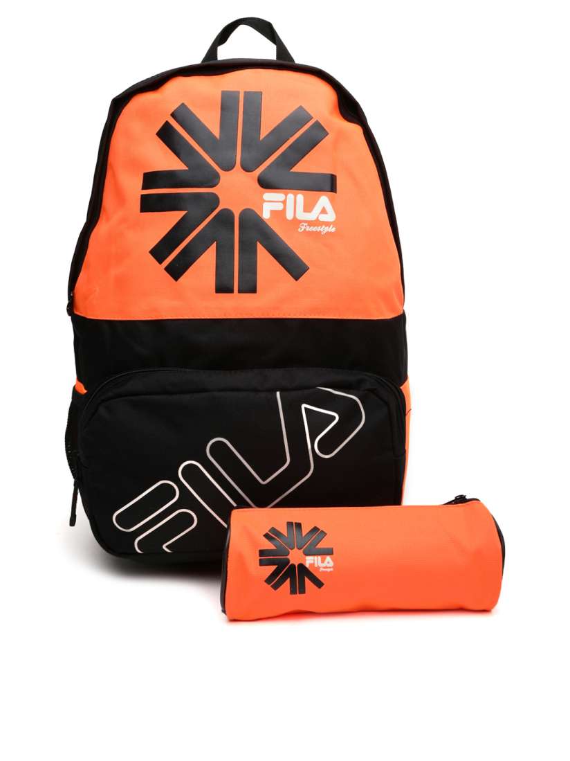 Fila backpack orange on sale