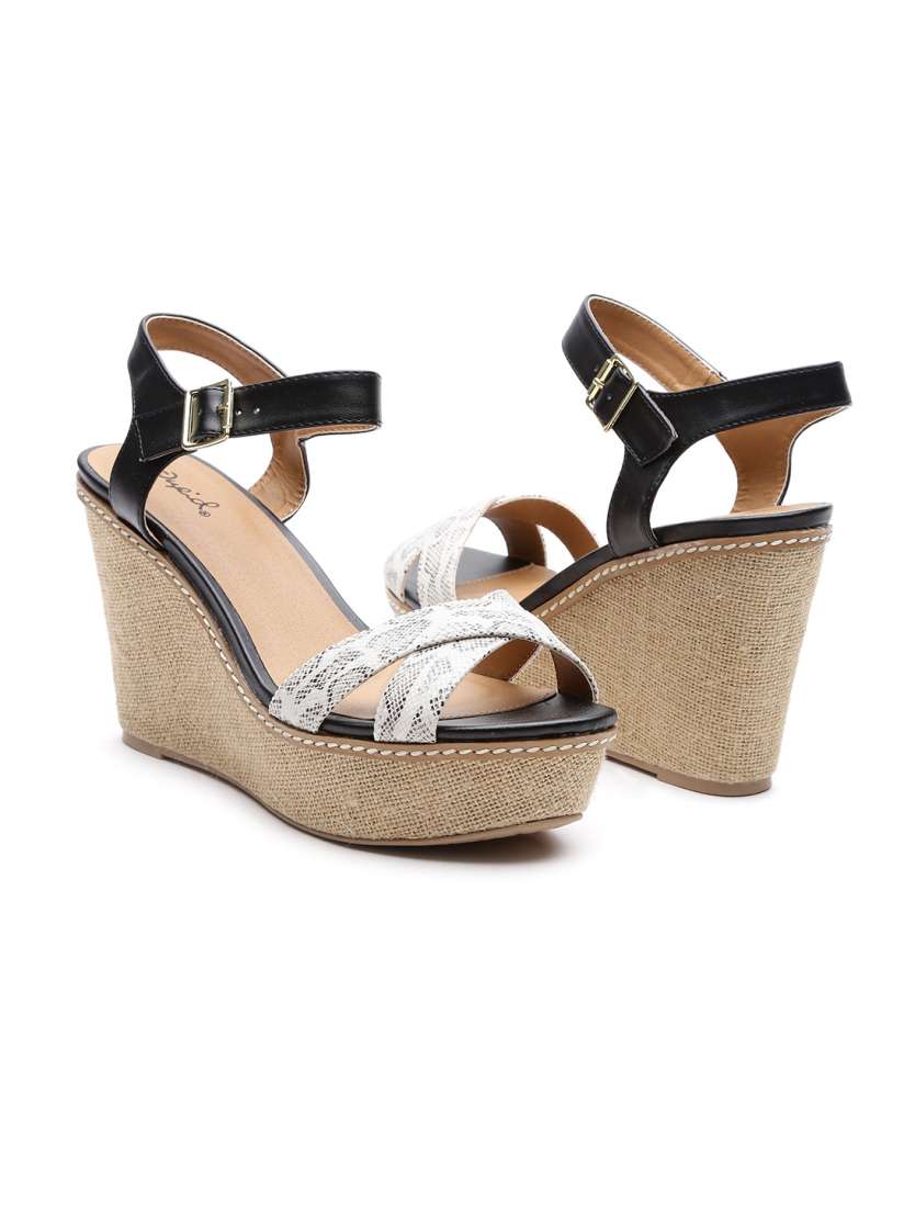 Snakeskin platform wedges store
