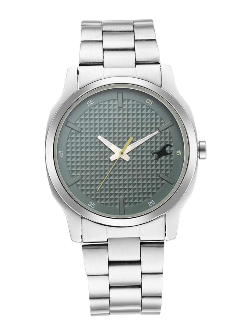 Fastrack grey analog watch cheap