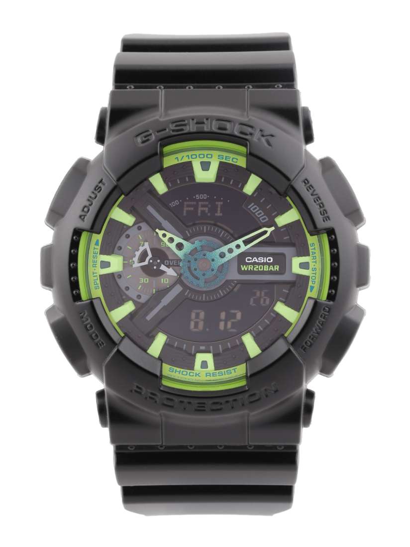 Buy Casio G Shock Men Black Analogue Digital Watches G667 GA 110LY 1ADR Watches for Men 1405284 Myntra