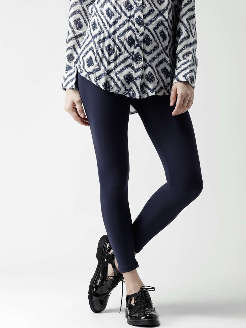 New look navy leggings top