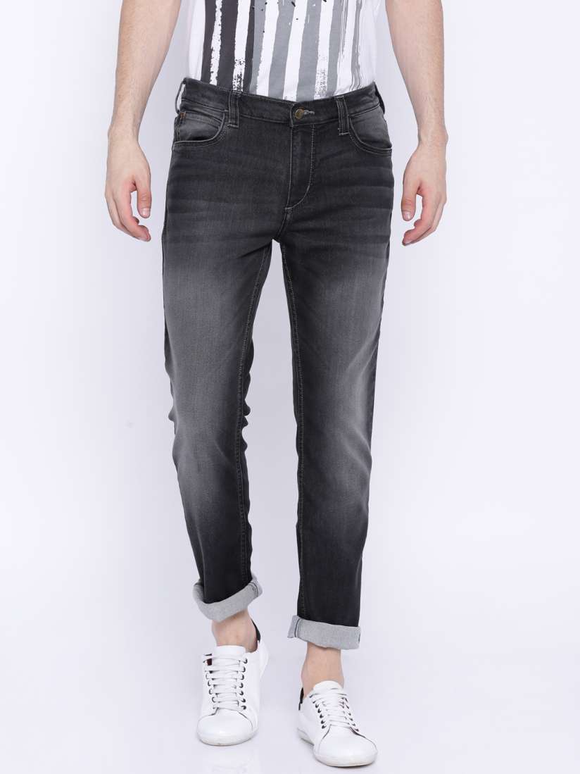 Buy Lee Black Bruce Skinny Fit Jeans Jeans for Men 1406823 Myntra