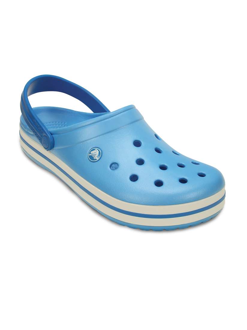 crocs men blue clogs