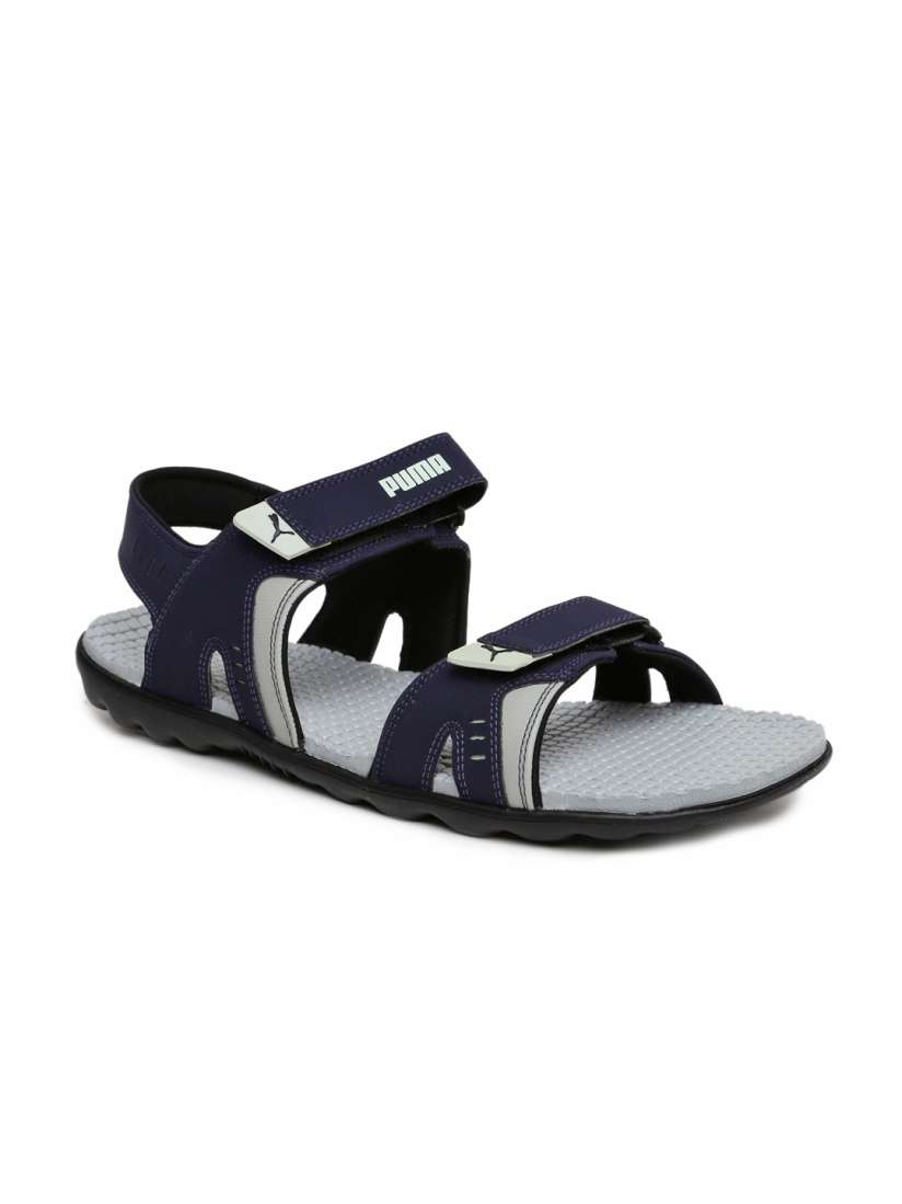 Buy PUMA Men Navy Silicis Buck DP Sports Sandals Sandals for Men 1408270 Myntra