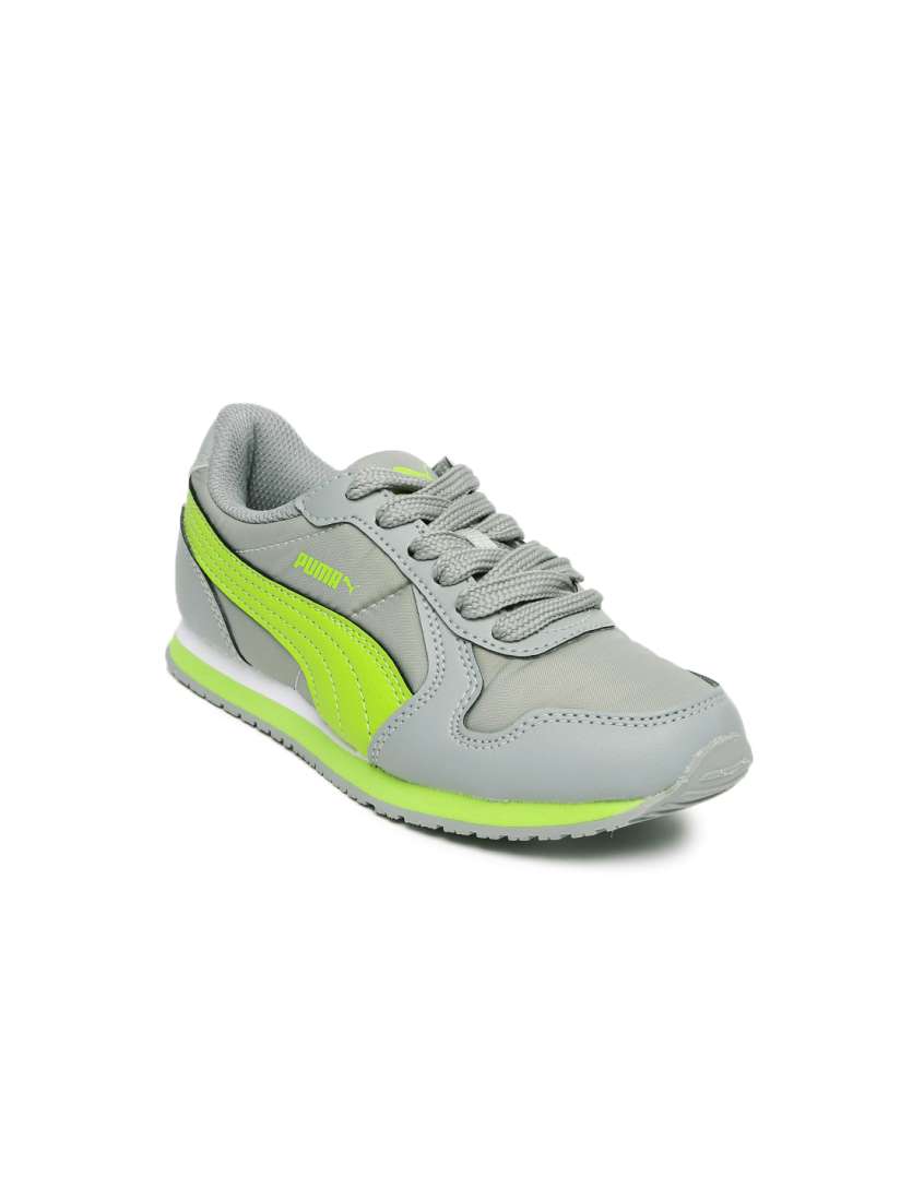 Buy PUMA Kids Grey Sneakers Casual Shoes for Unisex Kids 1408324 Myntra