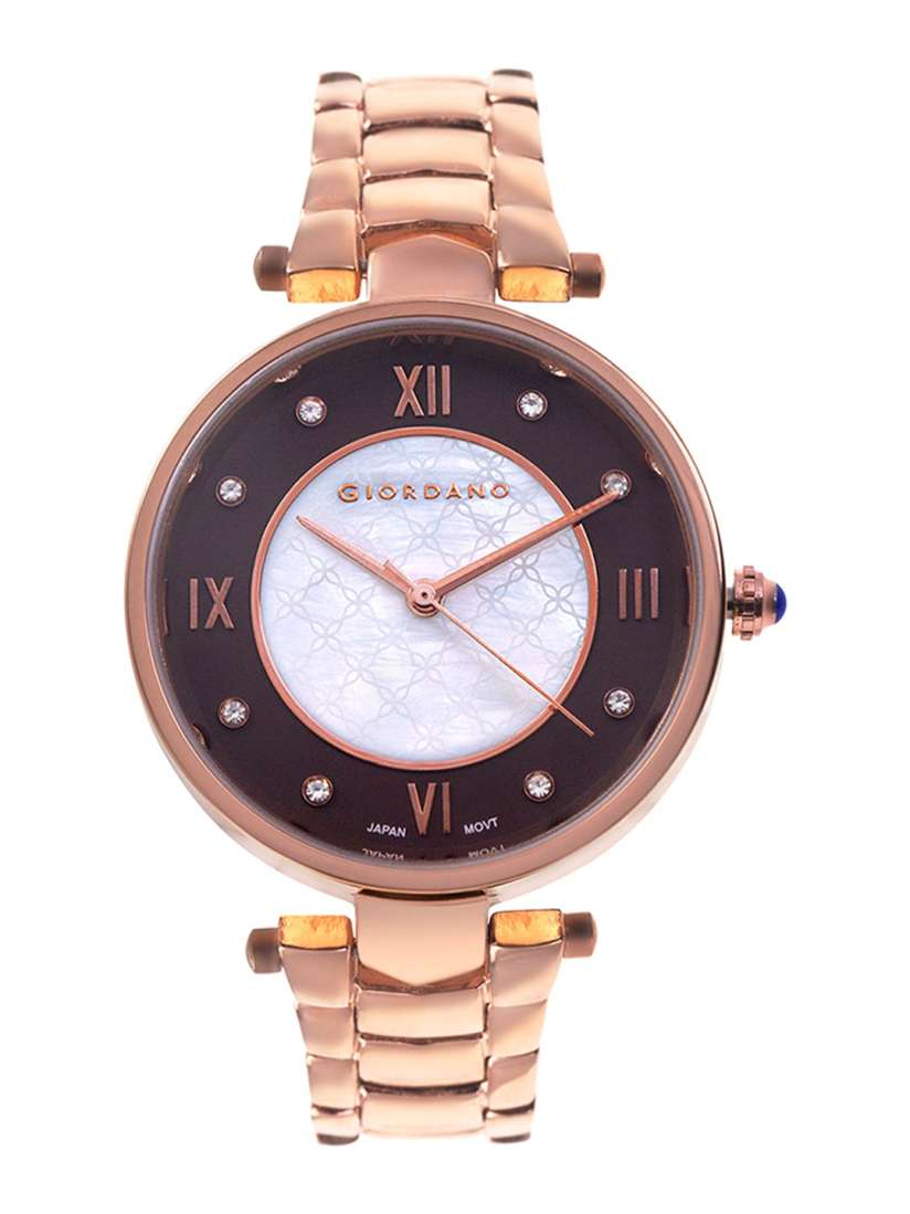 Myntra rose gold watches cheap