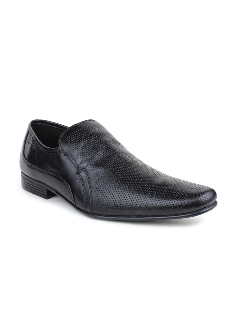 Buy Red Tape Men Black Leather Formal Shoes Formal Shoes for Men 1409614 Myntra