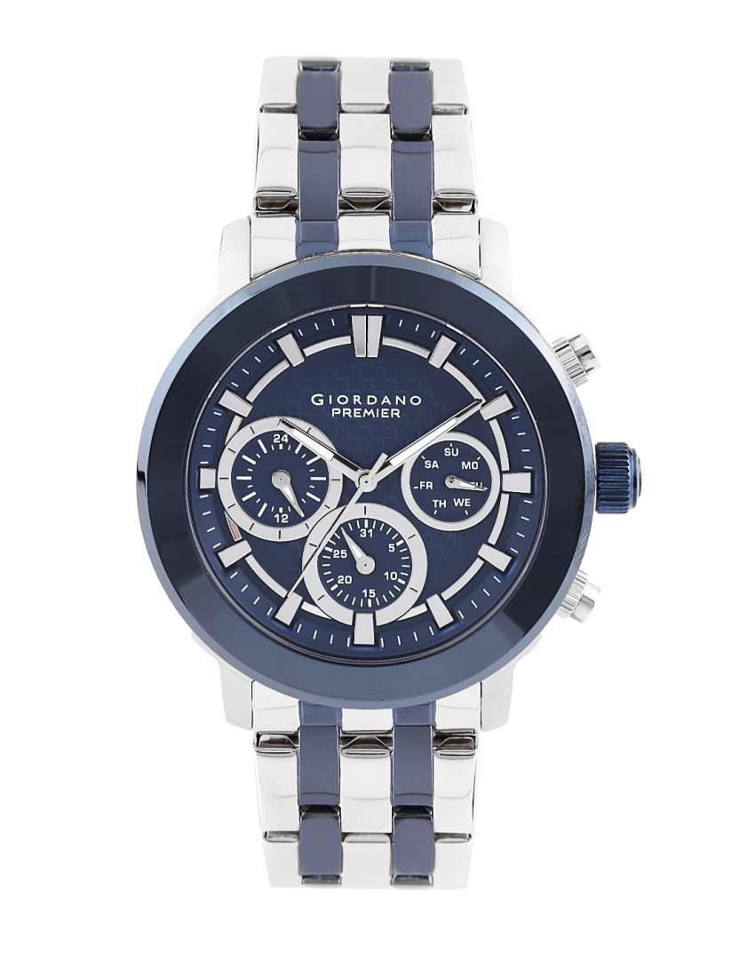 Buy GIORDANO Premier Men Blue Dial Watch P1055 33 Watches for Men 1409763 Myntra