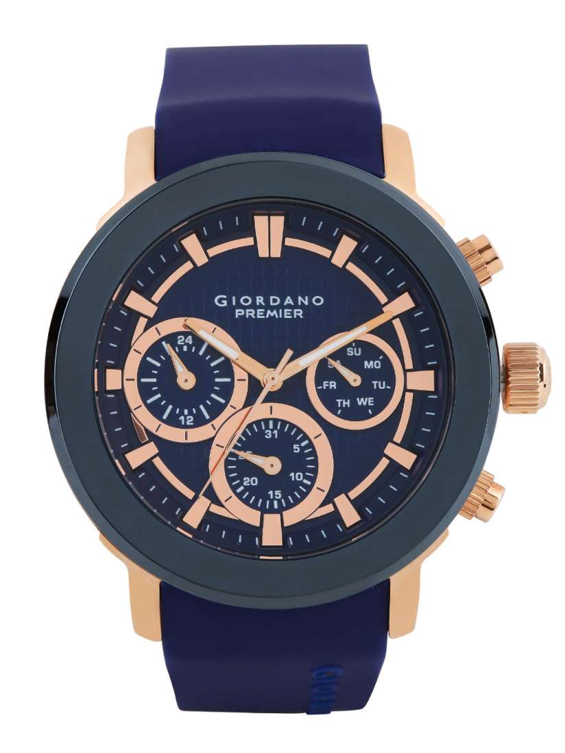 Buy GIORDANO Premier Men Navy Dial Multifunction Watch P1055 03 Watches for Men 1409770 Myntra