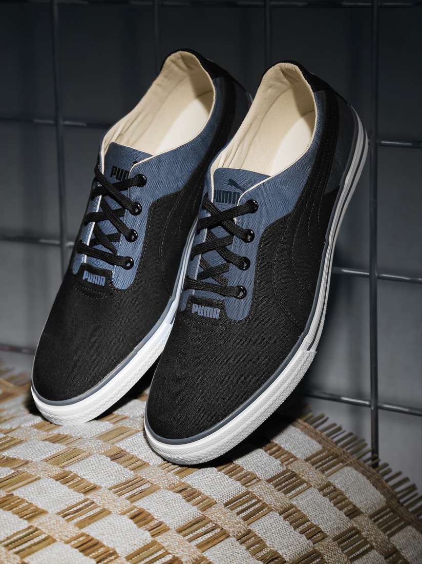 Buy PUMA Unisex Black Blue Slyde DP Sneakers Casual Shoes for Unisex 1410580 Myntra