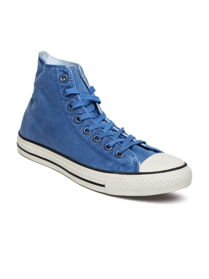 Solid blue converse deals