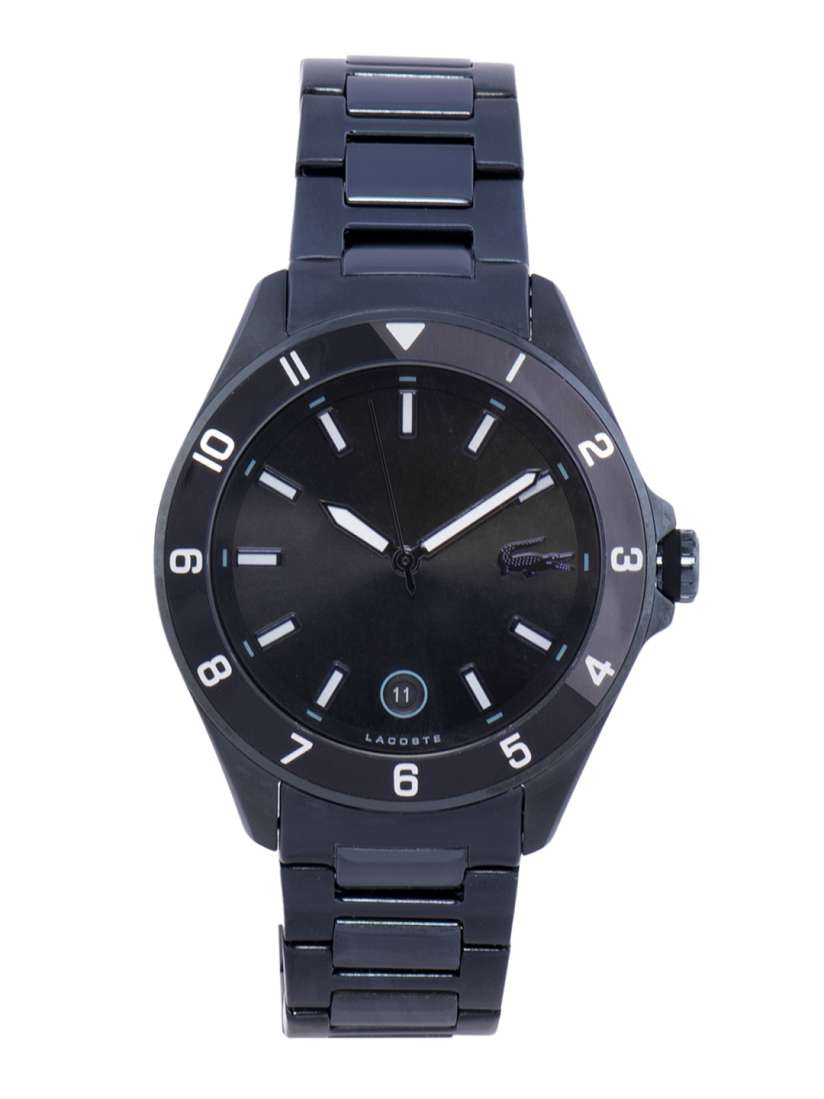 Black lacoste watch top