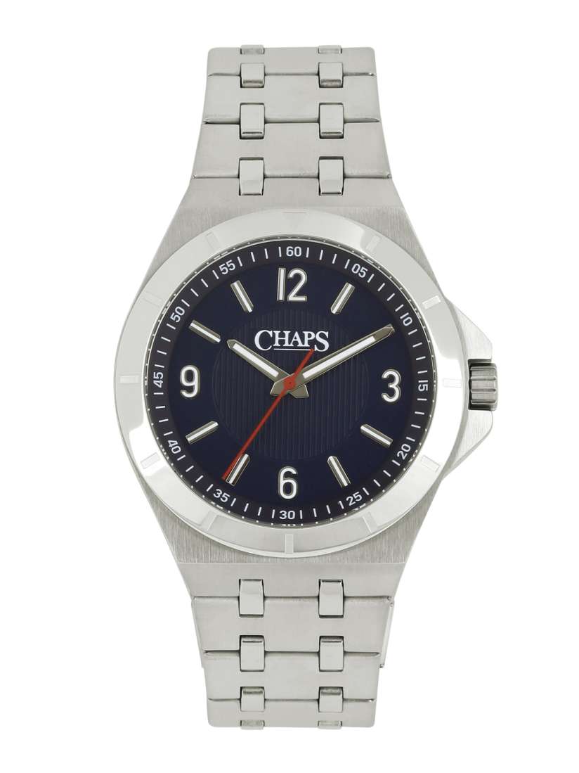Buy CHAPS CROCKETT Men Navy Textured Dial Watch CHP7012 Watches for Men 1413432 Myntra