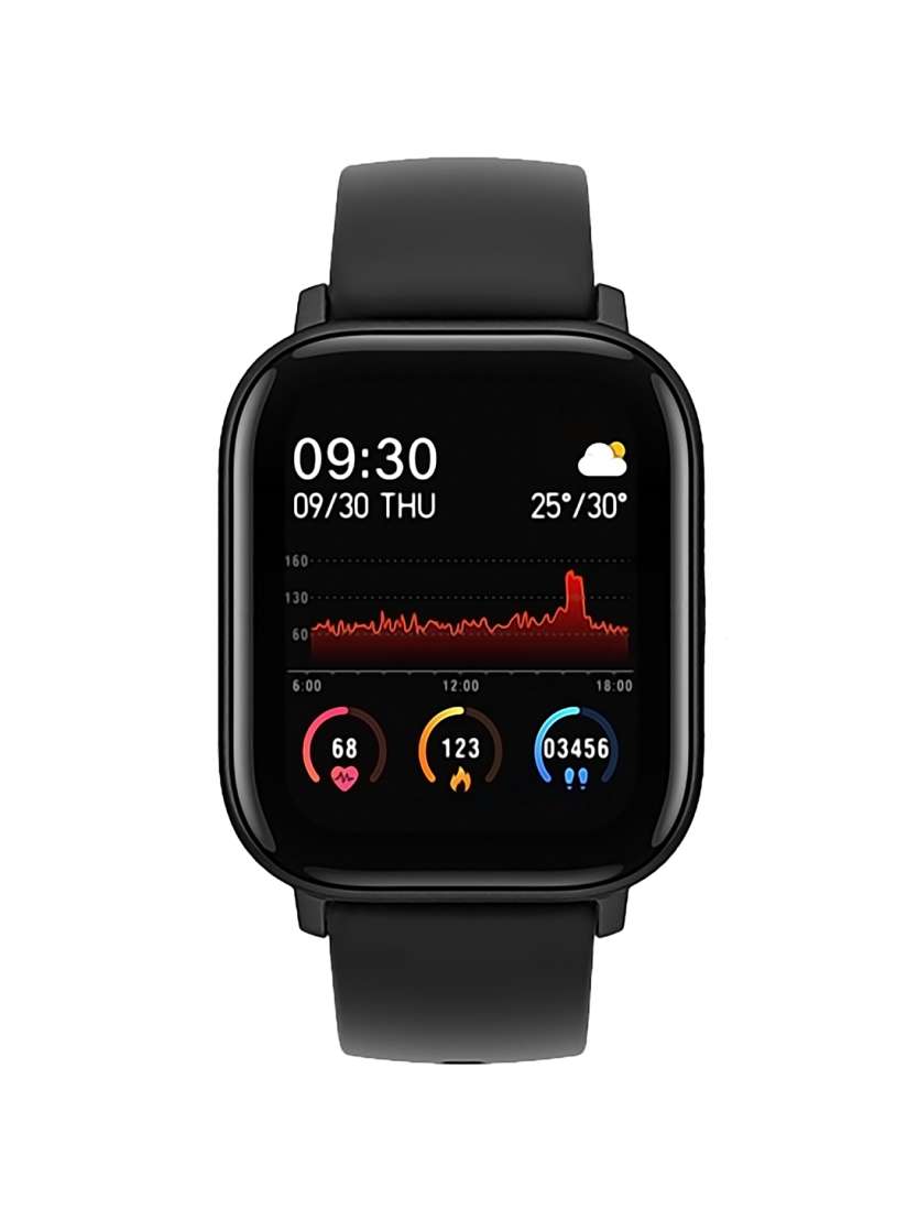 Buy OPTA Unisex Black Solid Bluetooth Fitness Smart Watch SB 005 Smart Watches for Unisex 14146070 Myntra
