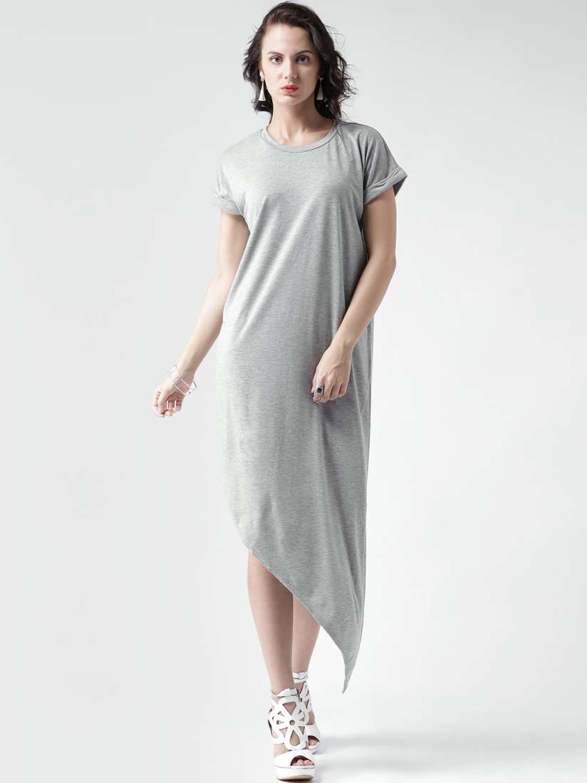 Dip hem t shirt dress shop