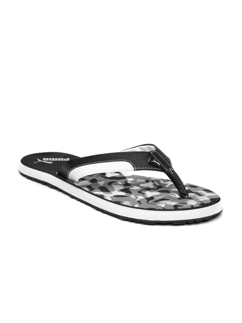 Puma wrens black flip flops deals