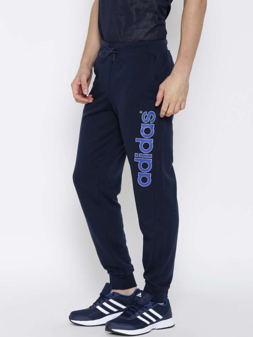 Buy ADIDAS NEO Navy CE L FT CF Printed Track Pants Track Pants for Men 1416008 Myntra
