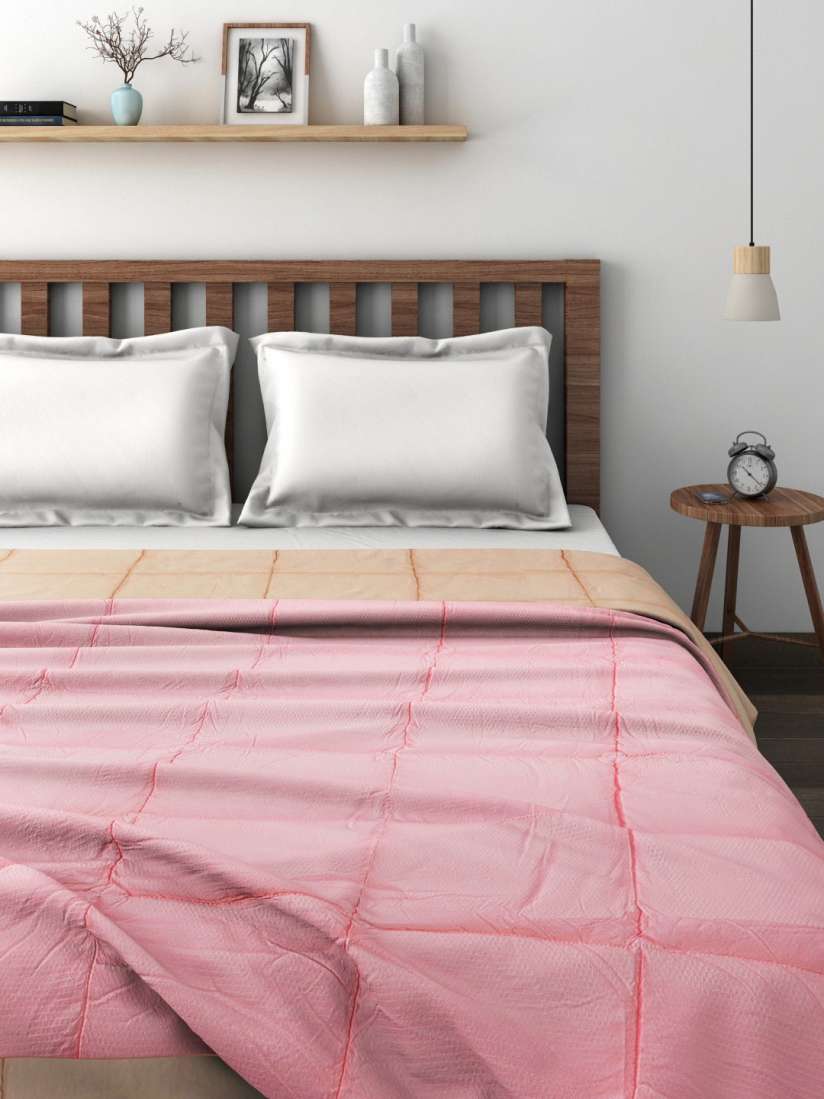 Buy Raymond Home Light Pink AC Double Quilt Comforter Blankets Quilts and Dohars for Unisex 1416527 Myntra