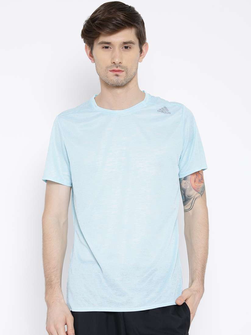Buy ADIDAS Blue SN O SS Polyester Running T shirt Tshirts for Men 1417194 Myntra
