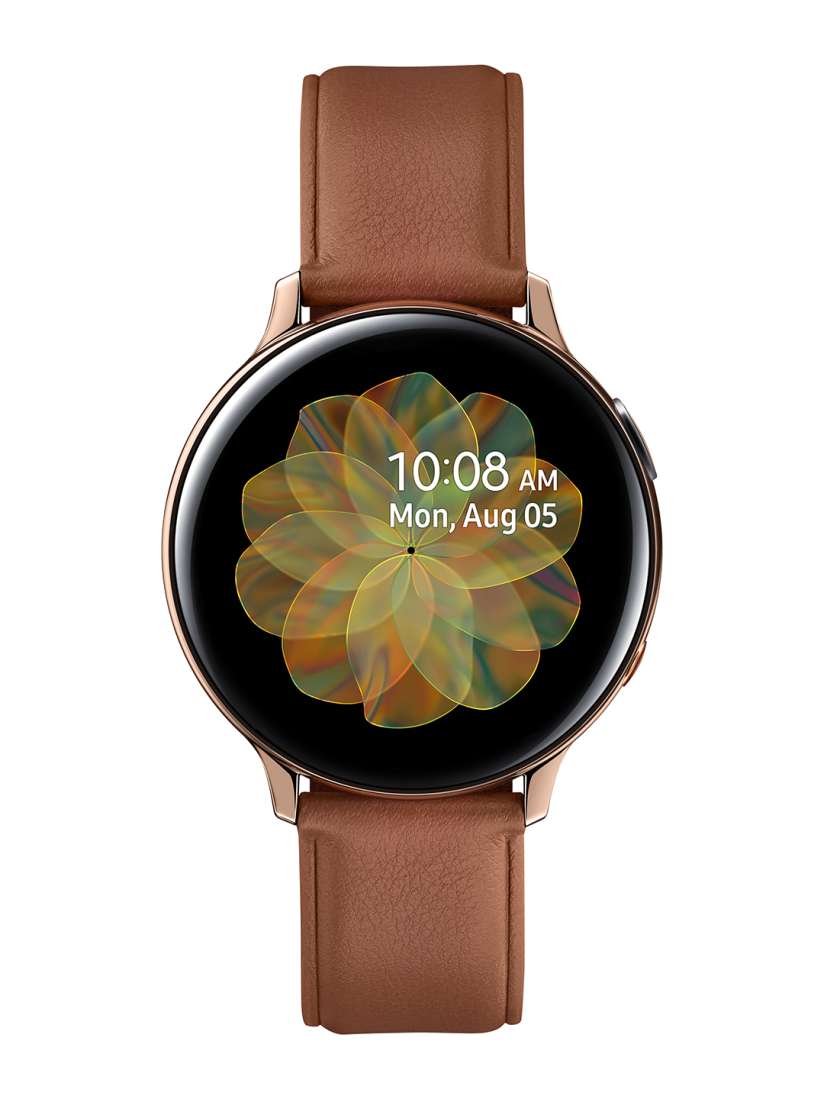Buy Samsung Unisex Gold Active2 4G Galaxy Smart Watch SM R825FZDAINU Smart Watches for Unisex 14172414 Myntra