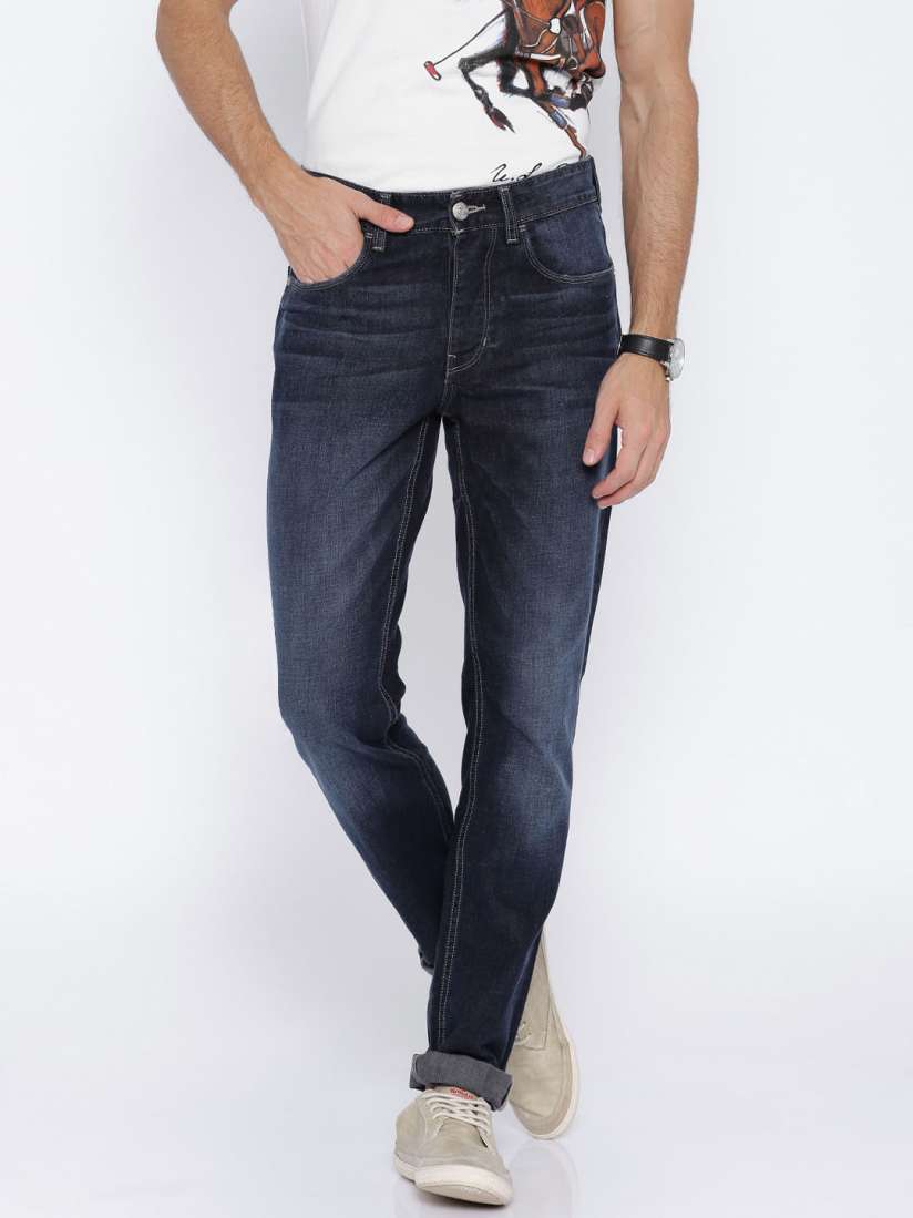 Buy U.S. Polo Assn. Denim Co. Blue Delta Slim Fit Jeans Jeans for Men 1417389 Myntra