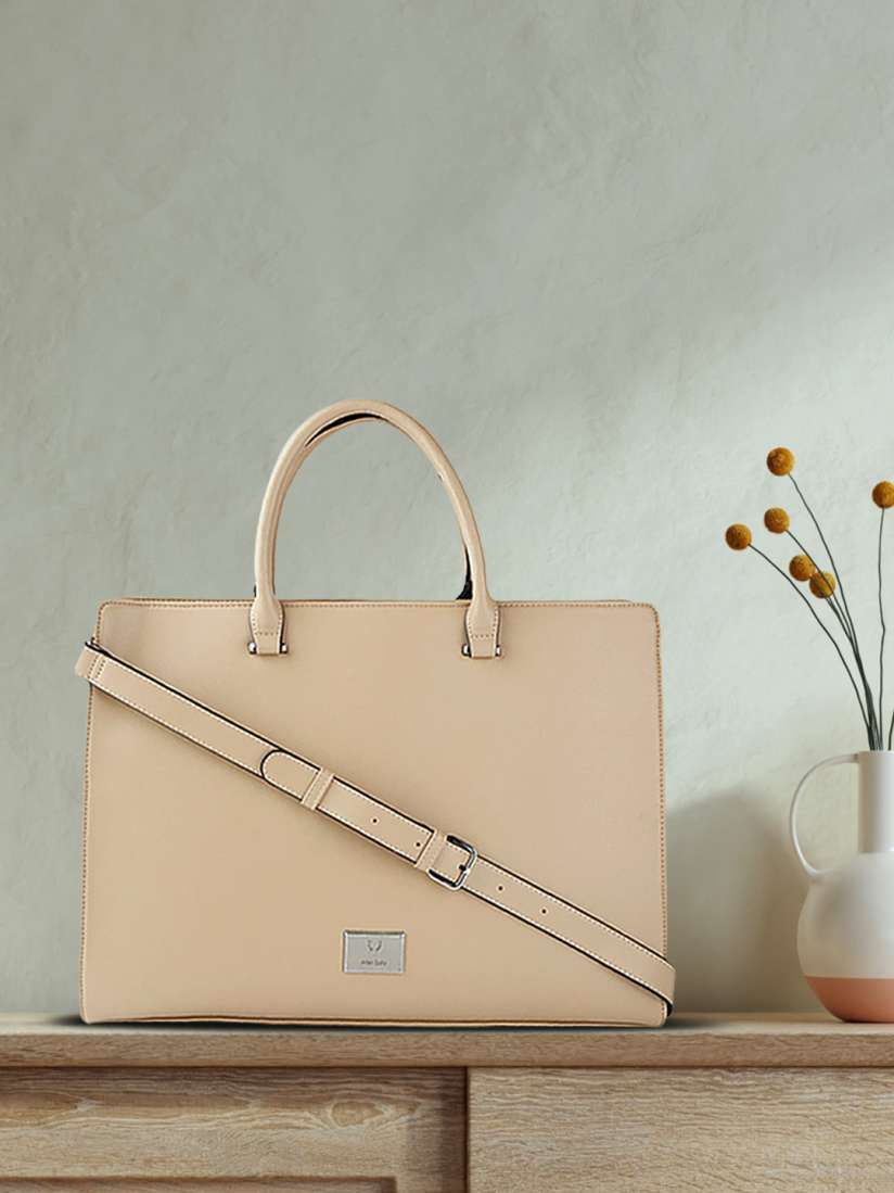 Allen solly beige handbag hotsell
