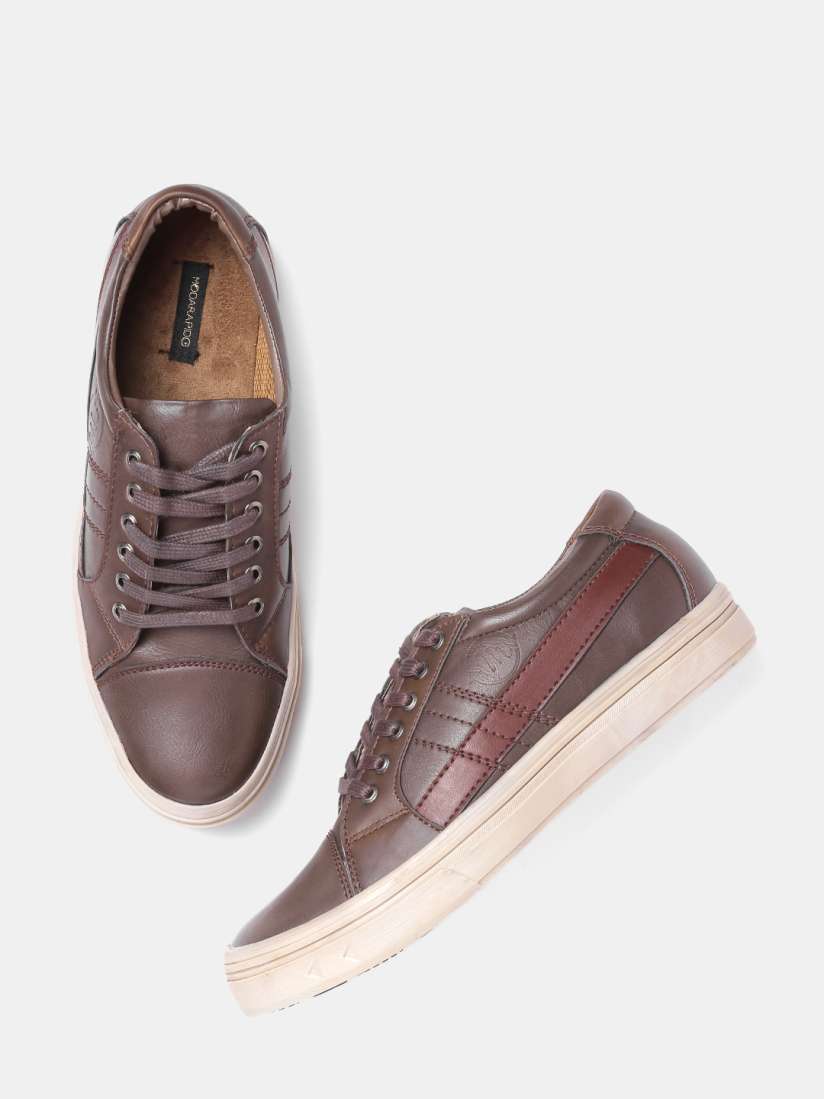 Buy Moda Rapido Men Dark Brown Casual Shoes Casual Shoes for Men 1417424 Myntra