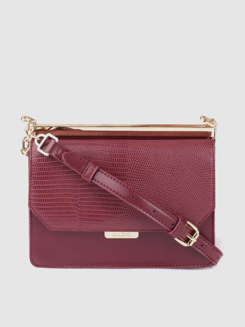 Aldo burgundy bag on sale