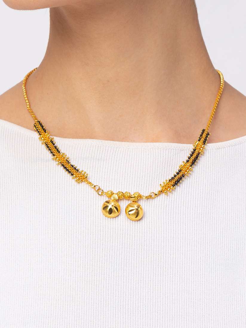 Best short mangalsutra design on sale