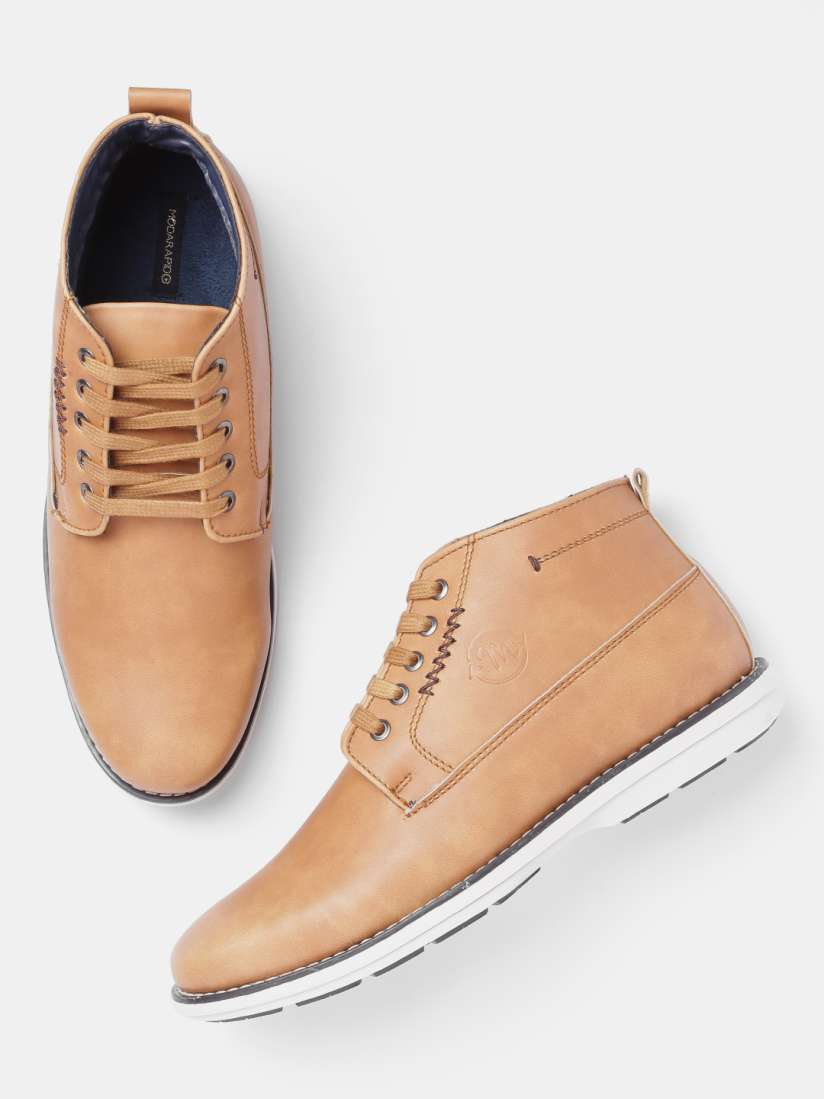 Buy Mark Rapido Men Tan Brown Casual Shoes Casual Shoes for Men 1417822 Myntra