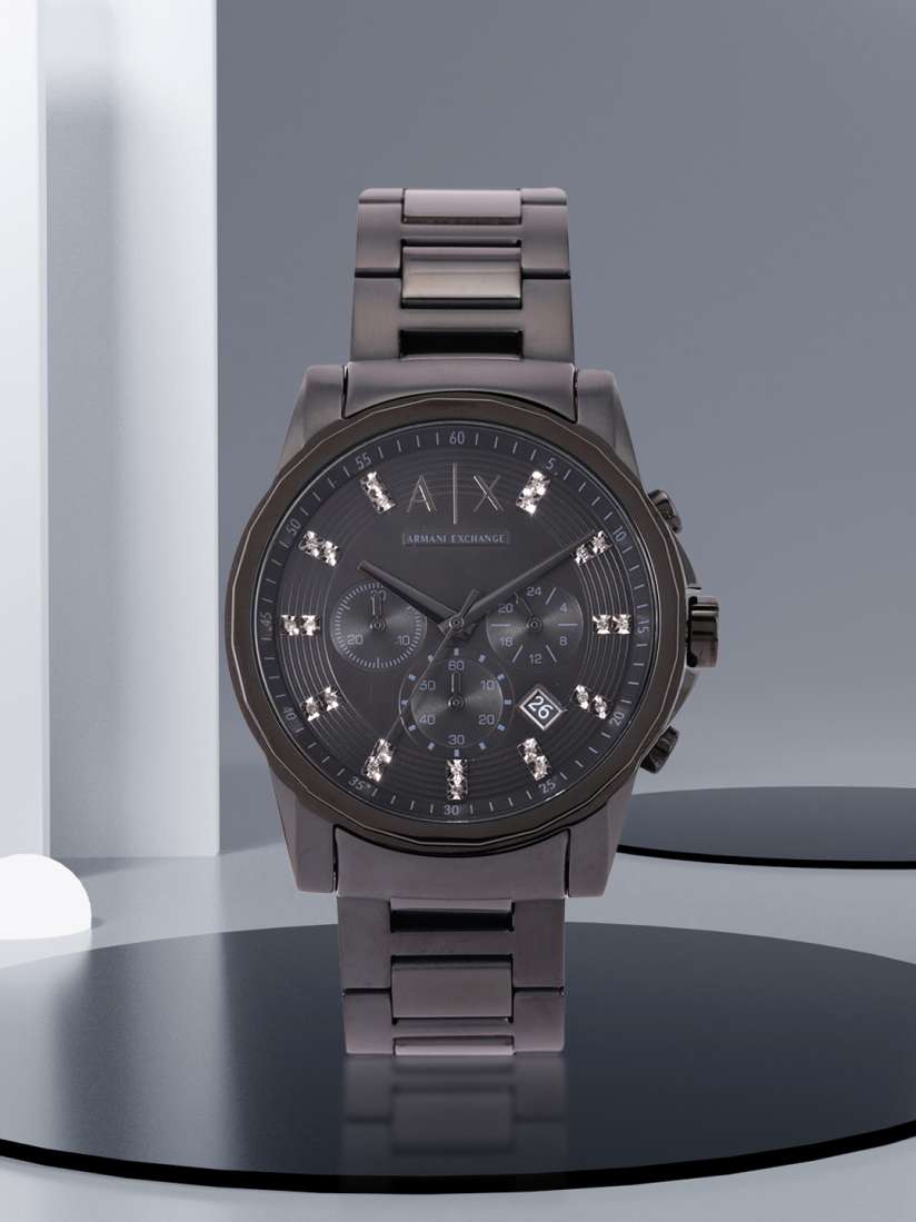 Buy Armani Exchange Men Black Analogue Watch AX2093 Watches for Men 1418975 Myntra