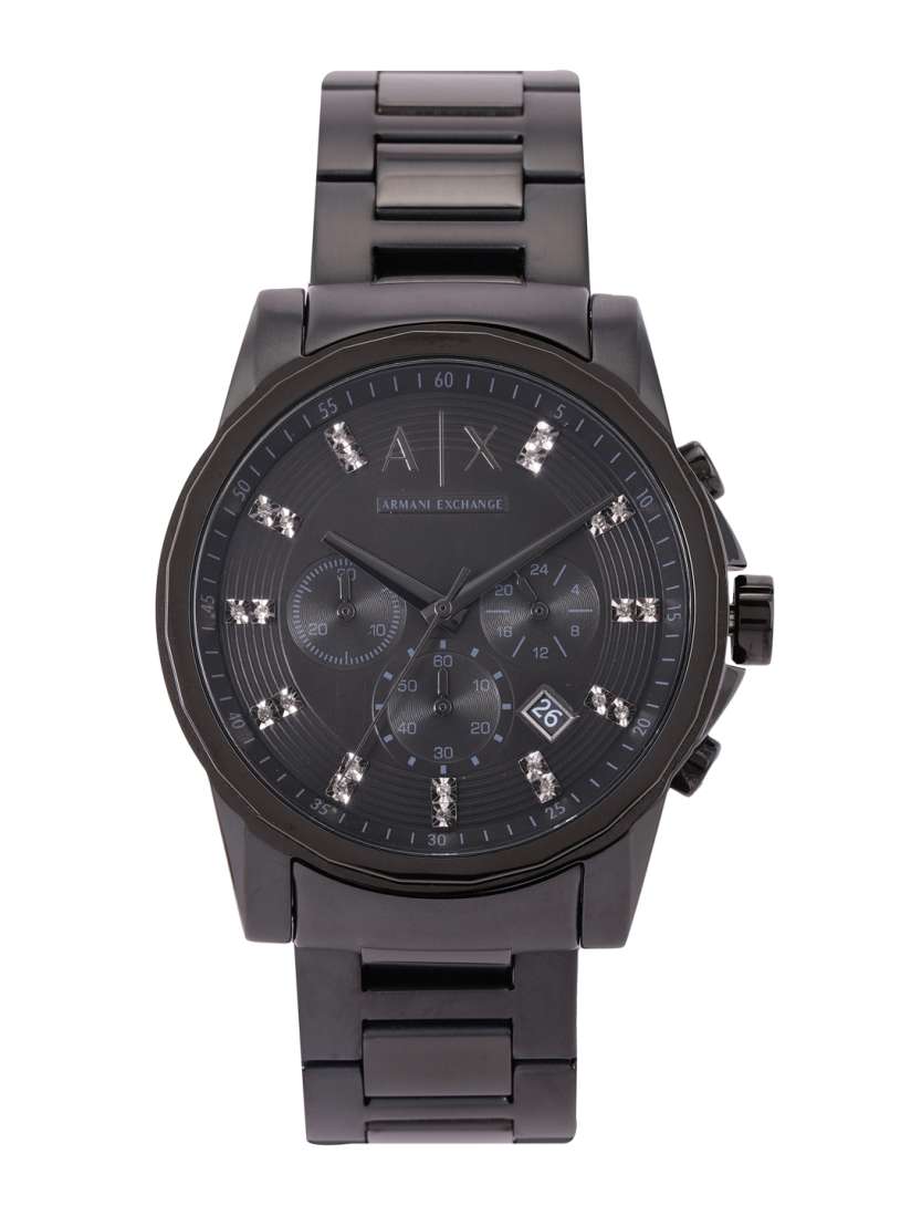 Buy Armani Exchange Men Black Analogue Watch AX2093 Watches for Men 1418975 Myntra